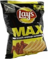 Чипси Lays MAX Курячі крильця барбекю 55 г