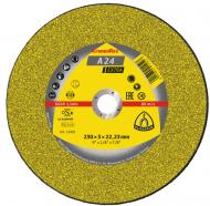 Круг отрезной по металлу Klingspor Kronenflex A 24 Extra 230 x3,0x22,2 мм