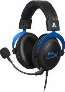 Гарнітура Kingston HyperX Cloud Gaming Headset для PS4 Black/Blue (HX-HSCLS-BL/EM)