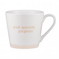 Чашка Ardesto Good Morning 370 мл белая (AR3031)