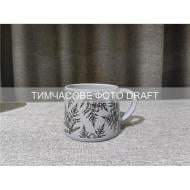 Чашка Ardesto Remo 400 мл серая (AR3099G) Чашка Ardesto Remo 400 мл серая (AR3099G)