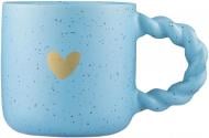 Чашка Ardesto My heart 300 мл голубая (AR3082D)