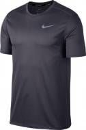 Футболка Nike M NK DF BRTHE RUN TOP SS 904634-081 р.M серый