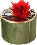 Панеттоне Amaretti Virginia традиционный зеленый вельвет 1 кг.