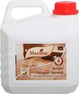 Лак паркетный Acrylic Parquet Varnish Maxima глянец бесцветный 2,5 л