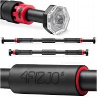 Турник дверной 4fizjo раздвижной Black/Red (P-5907739310385) 66 см