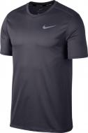 Футболка Nike M NK DF BRTHE RUN TOP SS 904634-081 р.2XL серый