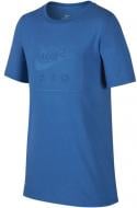 Футболка Nike B NK DRY TEE NIKE AIR LOGO 923650-403 р.L синий