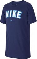 Футболка Nike B NSW TEE NIKE BLOCK AH9483-478 р.L синій