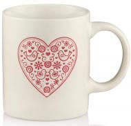 Чашка Ardesto Heart 320 мл белая AR3074W