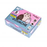 Фарби гуашеві шкільні Pusheen 6 кольорів 20 мл 230400 Класика YES