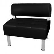 Диван офисный Tonus 02 D-00 черный 800x585x700 мм Диван офисный Tonus 02 D-00 черный 800x585x700 мм