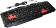 Клавіатура Esperanza (EGK201RUA) Keyboard Red USB LED