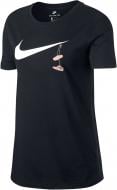 Футболка Nike W NSW TEE SWSH SHOES EMBRD 923334-010 L черный