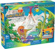 Набор для творчества Sands Alive Крепость динозавров с мини-песочницей 25030-SA