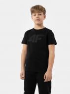 Футболка 4F TSHIRT M641 4FJMM00TTSHM641-20S р.152 черный Футболка 4F TSHIRT M641 4FJMM00TTSHM641-20S р.152 черный