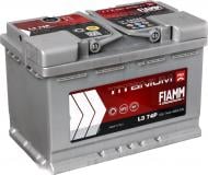 Аккумулятор автомобильный Fiamm Titanium Pro 74Ah 680A 12V «+» справа