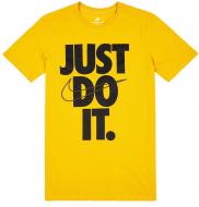 Футболка Nike M NSW TEE HBR 3 928344-752 р.M желтый