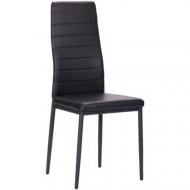 Стілець обідній AMF Art Metal Furniture Сіті Неаполь N-20 чорний/графіт Стілець обідній AMF Art Metal Furniture Сіті Неаполь N-20 чорний/графіт