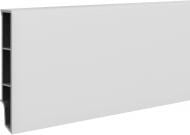 Плинтус PVC Vilo™ Sempla 701 белый 80x14x2400 мм