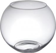 Ваза стеклянная прозрачная Spring фиш бол 15.5х19 см Wrzesniak Glassworks Ваза стеклянная прозрачная Spring фиш бол 15.5х19 см Wrzesniak Glassworks