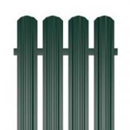 Євроштахетник KLEVERSTEEL© комплект односторонній 2000x1700 мм RAL 6005 PEMA зелений