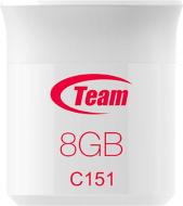 Флеш-пам'ять USB Team C151 8 ГБ USB 2.0 silver (TC1518GR01)