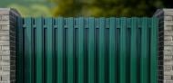 Евроштакетник KLEVERSTEEL© комплект двухсторонний 2000x1700 мм RAL 6005 PEMA зеленый