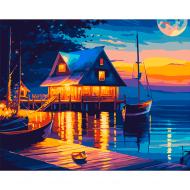 Картина по номерам Уикенд на озере 40x50 см Santi