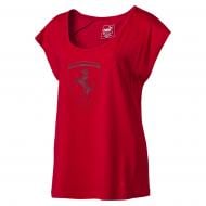 Футболка Puma Ferrari Big Shield Tee 57351702 р.M красный