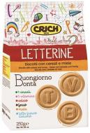 Печенье Crich Леттерин со злаками молоком и медом 250 г