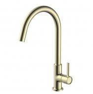 Смеситель для кухни Grace с высоким L-образным изливом REM МАТОВОЕ ЗОЛОТО