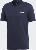 Футболка Adidas E PLN TEE DU0369 р.M темно-синий