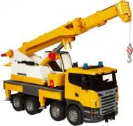 Автокран Bruder Scania-Liebherr большой (свет+звук) 1:16 3570
