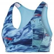 Бра Puma PWRRUN BRA - Graphic 51599302 р.M/CD синій