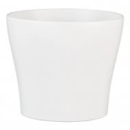 Кашпо под вазоны керамика 808, 17", круглый молочный 2,046 л Scheurich (304161)