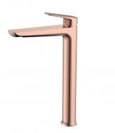 Смеситель для умывальника Grace высокий MORI КРАСНОЕ ЗОЛОТО MORI-201 GOLD RED