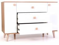 Комод підлоговий Veres Нью Йорк 1200 під знімний пеленатор 35.2.33.2.15