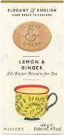 Печенье Elegant & English имбирь-лимон 140 г