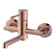 Смеситель для ванны Grace с ручным душем ARIA КРАСНОЕ ЗОЛОТО ARIA-501 GOLD RED