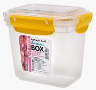 Контейнер с крышкой Diomedea №62 0,825 л желтый