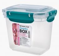 Контейнер с крышкой Diomedea №62 0,825 л бирюзовый