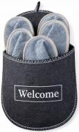 Набор тапочек для гостей La Nuit Grey Home 5 пар