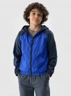 Куртка для хлопчиків демісезонна 4F JACKET M185 4FJWSS25TJACM185-36S р.140 синя