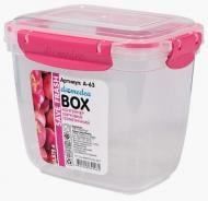Контейнер с крышкой Diomedea №63 1,575 л розовый