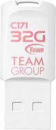 Флеш-память USB Team C171 32 ГБ USB 2.0 white (TC17132GW01)