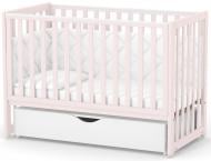 Кроватка детская Veres ЛД13 розовый 13.1.1.20.30