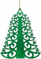 Елочная игрушка Елка 5822 11.5 см