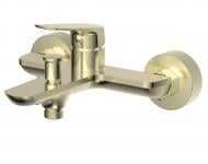 Смеситель для ванны Grace с ручным душем MORI МАТОВОЕ ЗОЛОТО MORI-501 GOLD MATT