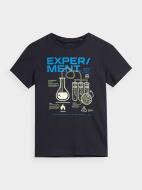 Футболка 4F TSHIRT M1035 4FJSS23TTSHM1035-30S р.128 синий